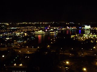 Downtown Disney at Night